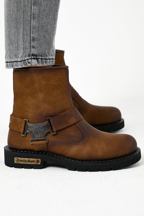TonnyBlack Brown Men's Boots TBDG06-2_145